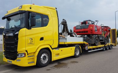 Transport d’engins dans le Bas-Rhin : déplacer le matériel sans interrompre le chantier